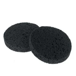 Gezicht Sponsjes Zwart - 2 Stuks